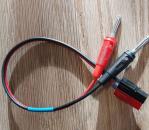 DC Verbindungskabel Bananenstecker auf Powerpole